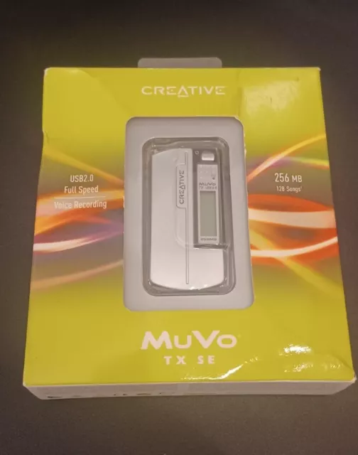 *Rare & Sealed* Creative Muvo TX SE 256mb USB MP3 player
