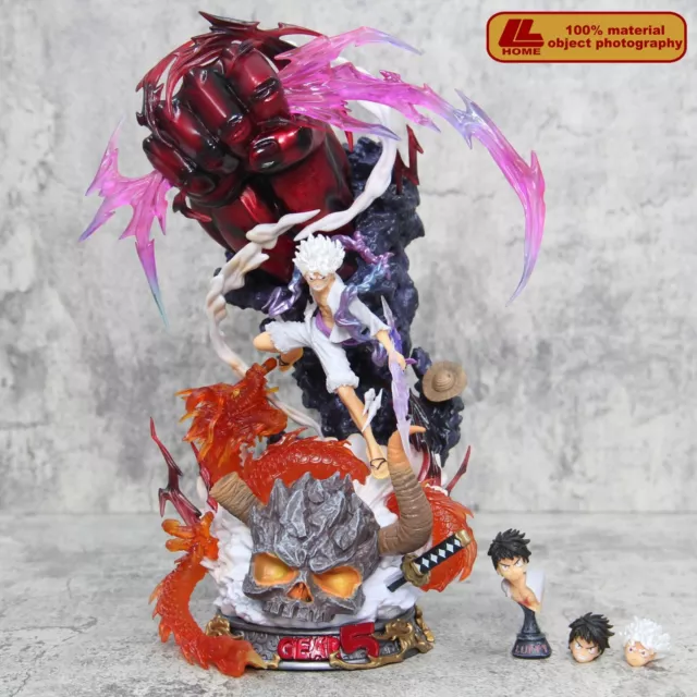 Anime One Piece DIOS DEL SOL Mono D Luffy Nika Gear quinta figura de PVC estatua juguete regalo