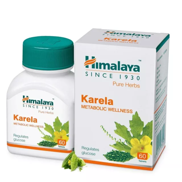 1 x 60 Tab-Himalaya Karela Karavellaka Pure Herbal Metabolic Wellness