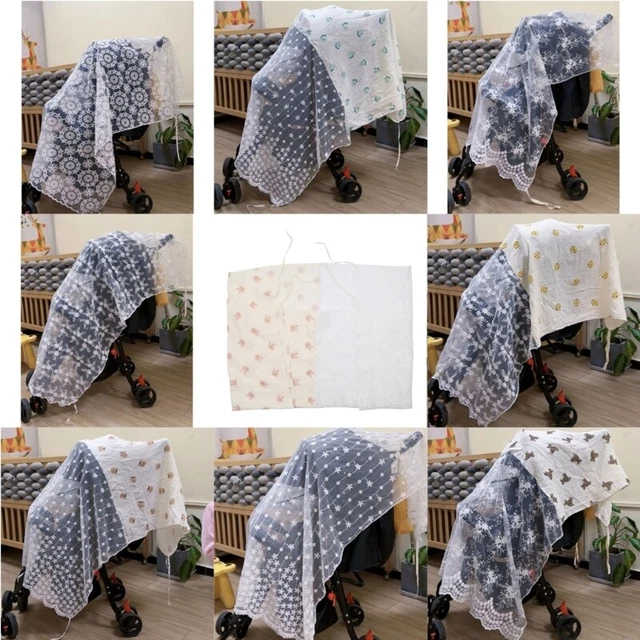 Stroller Tulle Cover Netting Cover for Infant Stroller Bassinet Net