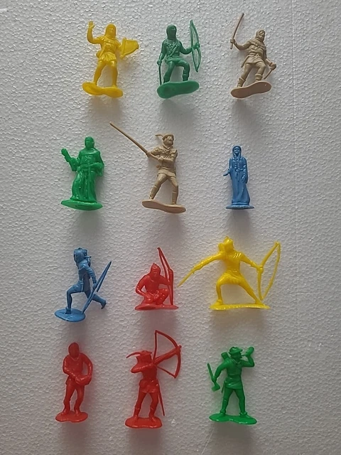 Robin Rood Toy KELLOGG'S ROBIN HOOD (1961) Australian NZ & UK Cereal Toy Set (12 ...