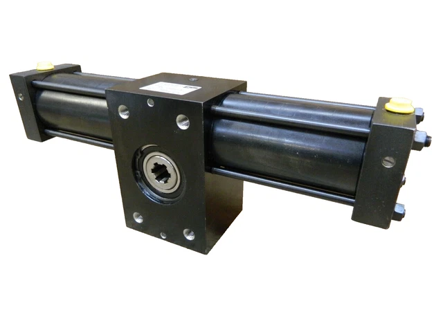 PARKER LTR251-1803P-BX62V-C63  METRIC Hydraulic Rotary Actuator 180 Deg 1500 psi