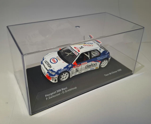 1/43 IXO ALTAYA PEUGEOT 306 MAXI MONTE CARLO 1998