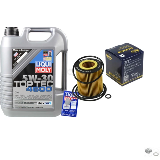 Sct Germania Filtro Olio 5 L Liqui Moly 3756 Top Tec 4600 5W-30 per di Mazda 6