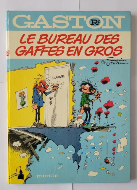 Gaston Lagaffe R2 Eo Franquin 1972 Ttbe - Le Bureau Des Gaffes En Gros