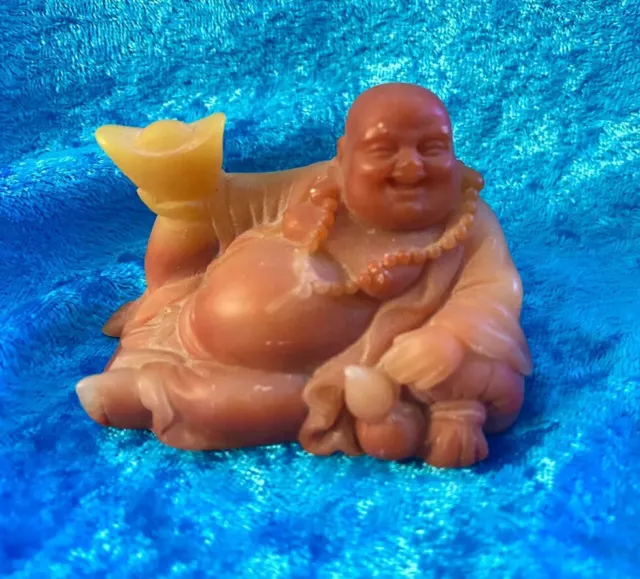 Chinese Soapstone Carved Sculpture Laughing Buddha