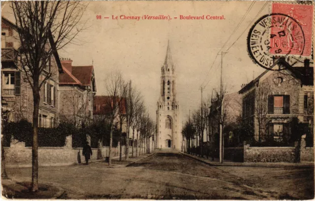 CPA LE CHESNAY VERSAILLES - Boulevard Central (1386443)