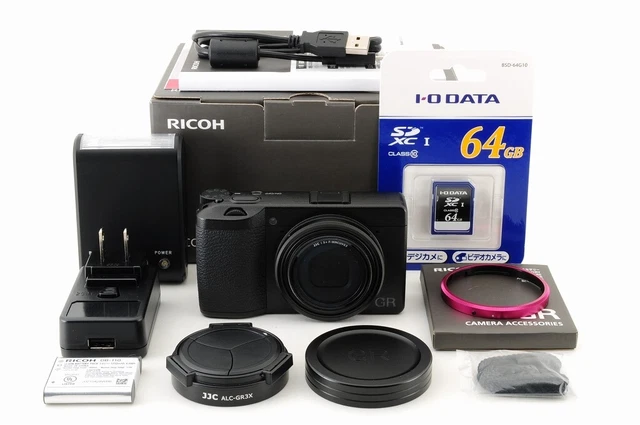 [Mint SC 1490 Shots] Ricoh GR IIIx III X 24.2MP Compact Digital Camera Boxed