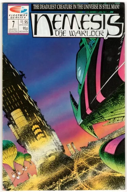 Nemesis the Warlock #7, Fleetway Quality, 1990. FN. From £1*