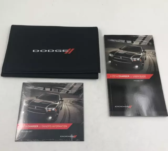 2014 Dodge Charger SRT Owners Manual Handbook Set with Case OEM H04B56013