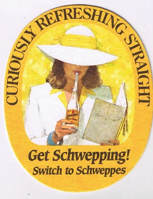Coaster Switch To Schweppes Get Schwepping