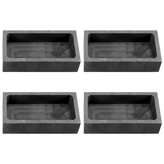 Stampo Oro 10 Once Kit Per Fusione Lingotti D'oro Da 10 Once - Stampo In Grafite Per Raffinazione Metalli Preziosi E Rottami Kit Fusione Oro 10 Once - Foto 4