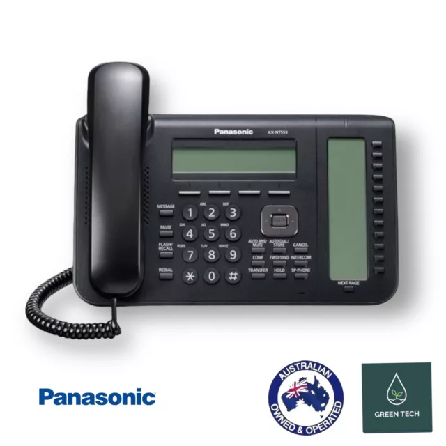 Panasonic Executive IP Paperless Phone KX-NT553-X-B; KX-NS700 AL ~ Brisbane
