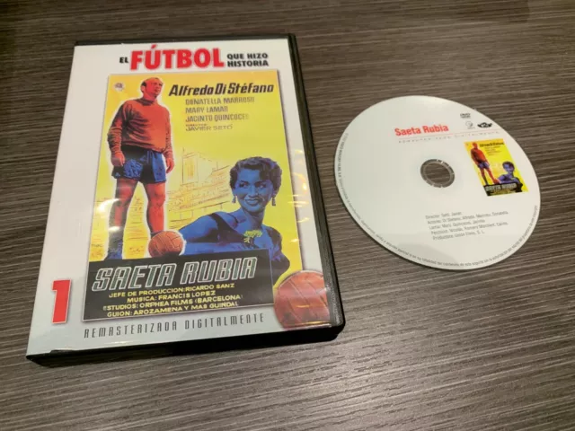 Alfredo Di Stefano Dvd La Saeta Rubia Donatella Marrosu Mary Lamar