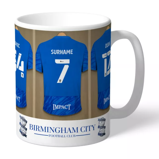 Birmingham City Mug - Personalised Dressing Room - Official Football Gift For...