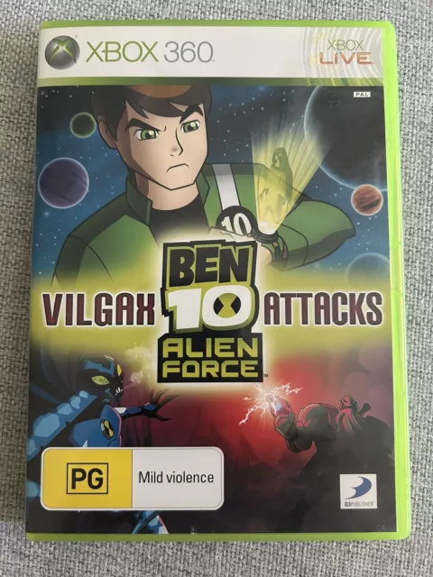 Ben 10 Alien Force Vilgax Attacks PS2 PLAYSTATION 2 Pal DVD ROM Am