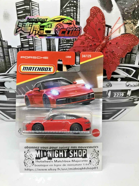 Matchbox 1/64 Super Chase 2024 – Porsche Macan S GT Gris – Roues Caoutchouc