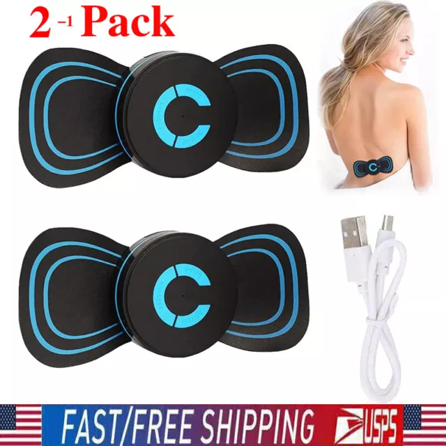 Portable Electric Neck Massager Back Cervical Vertebra Stimulator Massage Device