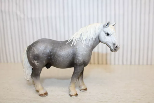 2008 Schleich® Gray Appaloosa Horse Stallion 4.5"H Figurine Toy