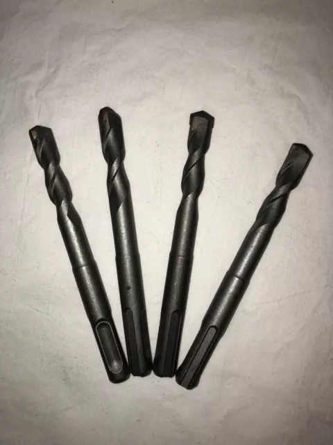 Qty 4 SDS Rotary Hammer Drill Bits 3/8" x 4 1/4" fit Hilti Bosch DeWalt Mikita