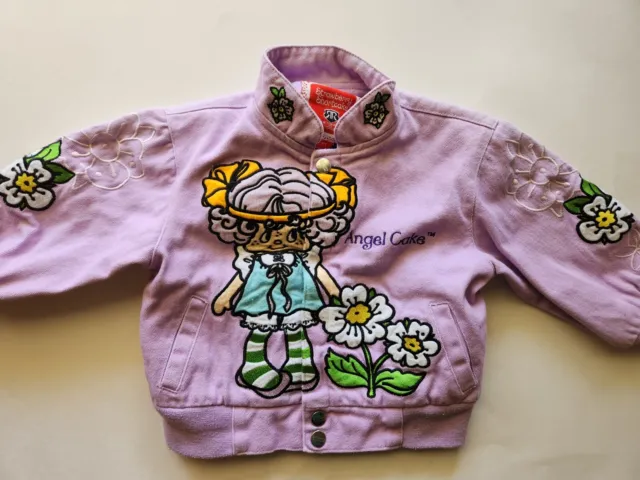 Vintage Strawberry Shortcake Jacket- 2T Toddler Girls Clothing- Angel Cake Rare!