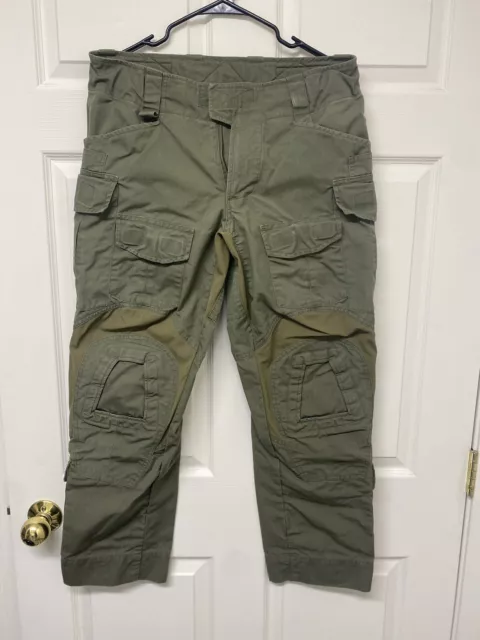 Crye Precision G3 Ranger Green 32S Combat Pants 32 Short Excellent Condition