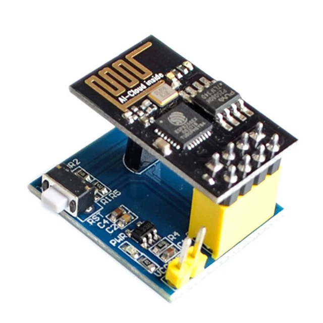 Sensor With Wi Fi Module DS18B20 TEMPERATURE SENSOR Adapter Serial Wireless WIFI Module ESP8266 ...