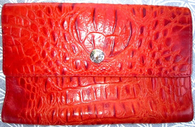 Portefeuille ESPRIT En Cuir Vintage - Porte-monnaie - Couleur Marron Pour Femme