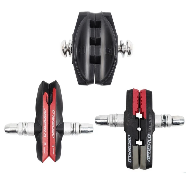 Plaquettes De Frein V-Brake Pour Vélo De Route - Caoutchouc Et Alliage Aluminium, 55mm (lot De 2) - 7