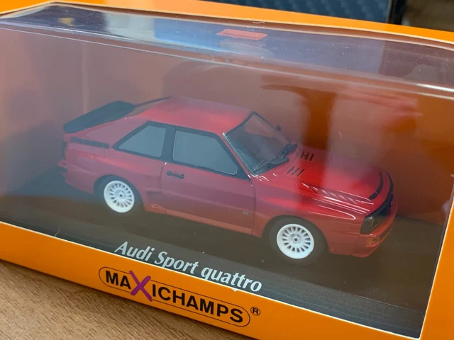 Minichamps 1:43 Audi Quattro #2 Winnaar Hunsrück Bijeenkomst 1984 Demuth / Lux 430841991 model
