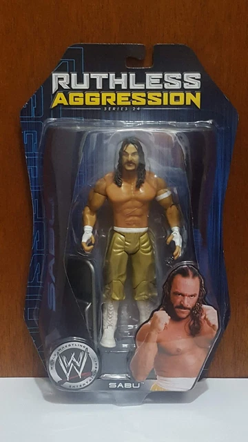 Sabu - Wwe Ruthless Aggression Series #24  - Brand New [Moc] [Rare]