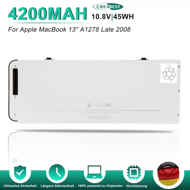 Batteria originale A1280 A1278 per Apple MacBook 13 pollici Unibody 2008 MB771 MB466 467