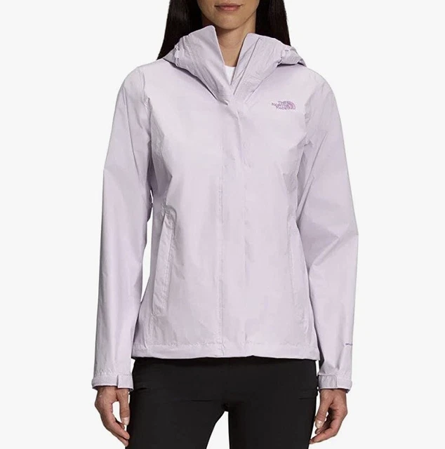 The North Face Rain Coat Windbreaker Jacket Women’s Medium Hyvent Hooded Purple
