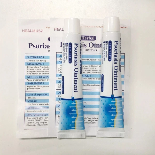 NATURAL PSORIASIS CREAM for Dermatitis Eczematoid Eczema Skin Ointment