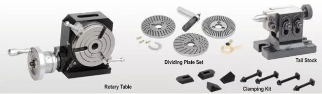 Soba 11cm/115 MM HV4 Rotatif Table Set (Réf :111010) Pour Fraiseuse