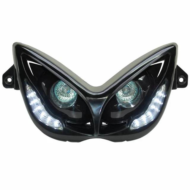 Kit carénages scooter MBK 50 Nitro/Yamaha 50 Aerox 1997-2012 Blanc
