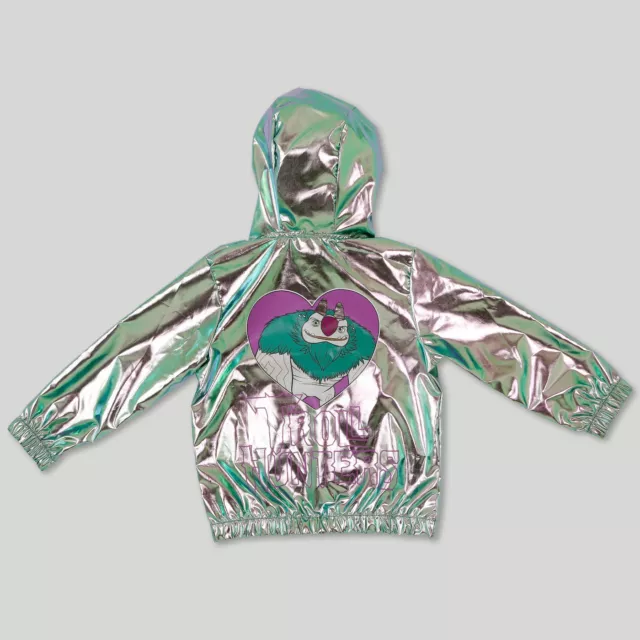 Trollhunters Girls Heart Long Sleeve Windbreaker Jacket 4-5, 6-6X, 10-12, 14-16