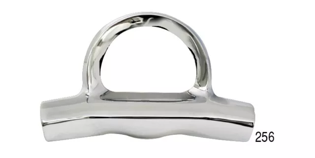 1957 Chevy Belair 210 Steering Wheel Chrome Horn Ring Center Cap 57