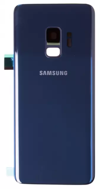 Vitre Arrière Samsung S9 G960 Noir Bleu Argent ou Violet 3