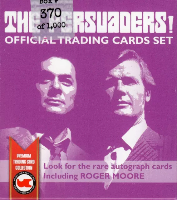 The Persuaders Sealed Box 2 Hits Autographs or Sketch Unstoppable Cards UK SFC