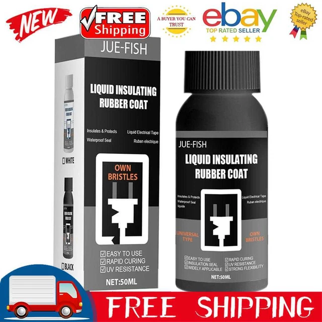 50ml Insulation Electrical Liquid Waterproof Lamp Board Sealant (Black)