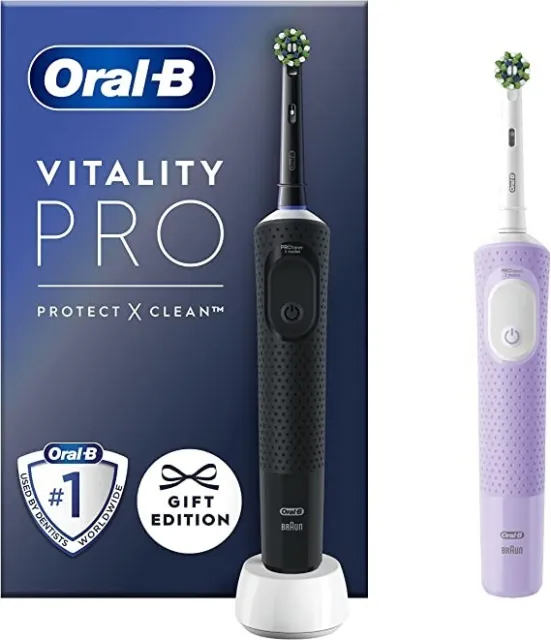 Oral-B Vitality Pro 2 spazzolini elettrici, 2 testine spazzolino prezzo di riserva £79,99 *gen