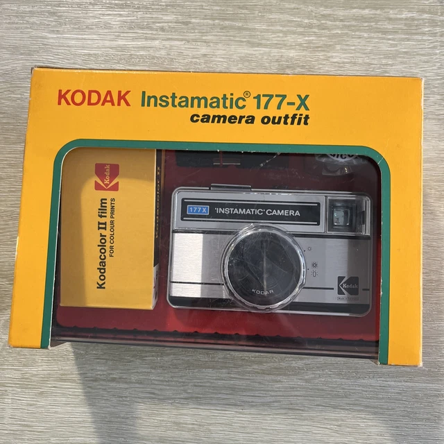 Kodak Instamatic 177-X / Cordon / Flash / Pellicule / Notice | Neuf en Boite