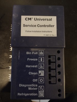 cm3 universal service controller bin full