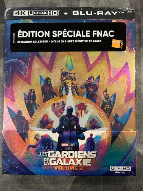 Les Gardiens De La Galaxie 3 - Steelbook Collector Fnac - 4K Ultra Hd Blu-Ray