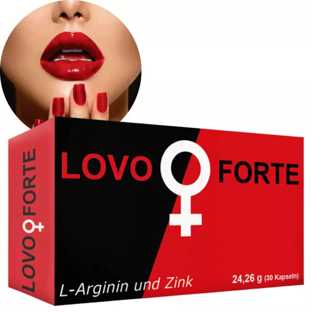 30X Extra Stark Lovo Forte  30X Luststeigrnde Mittel Power Kapseln Hochdosiert