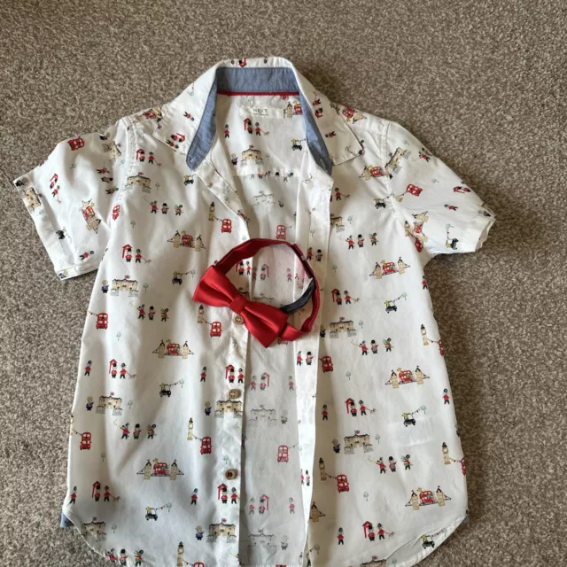 Boys Next Shirt And Bow Tie 6-7