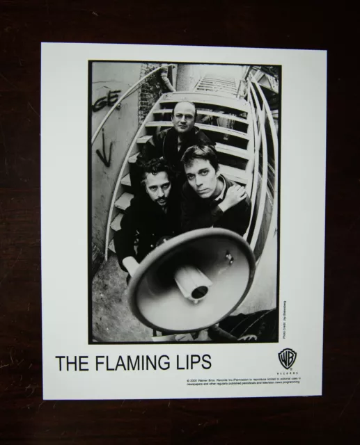 The Flaming Lips - original promo press photo - 2000 - Wayne Coyne