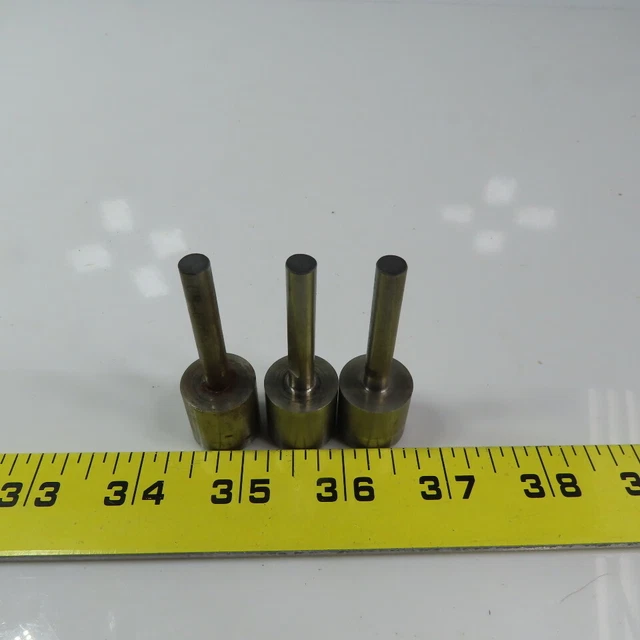 Carbon Steel Counter Bore Pilot 47/64" x 1/4" x 25/32" Depth Lot of 3