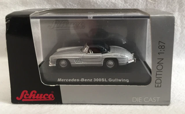 Portachiavi Bburago 1:87 Mercedes-Benz 300 SL (1954) - Modello Vintage Collezione MIB